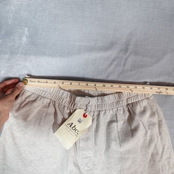 Advisory Board Crystals Los Angeles Lounge Pants Mens XL 30” Beige Brown NWT - Picture 9 of 12